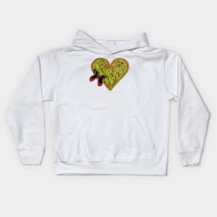 The Heart of Nature (Gold) Kids Hoodie